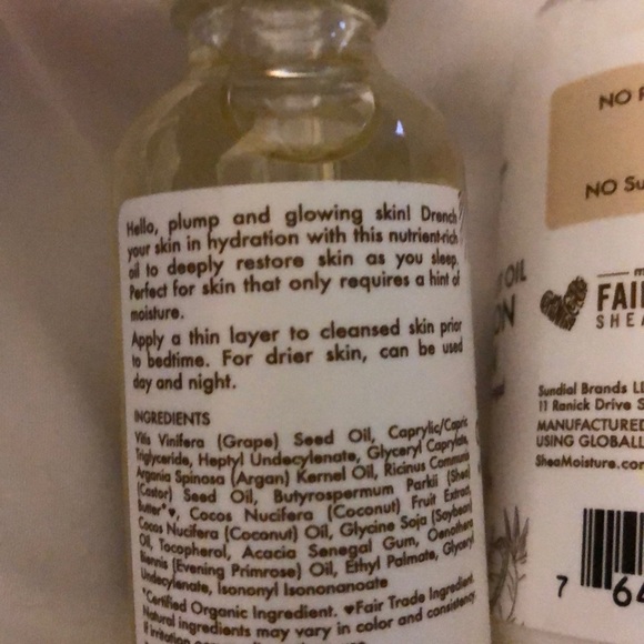 SheaMoisture Coconut Oil Face Oil & Face Lotion - Picture 6 of 6